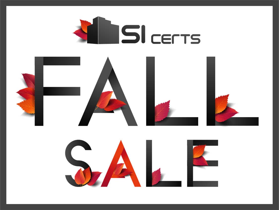 Banner for Fall Sale